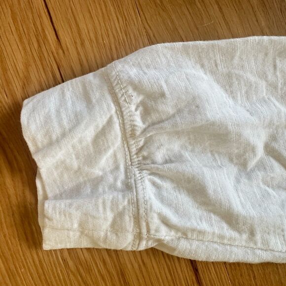 Anthropologie Pilcro Ruffled Open-Back Tunic Tee Top Size M Cotton - Picture 5 of 8